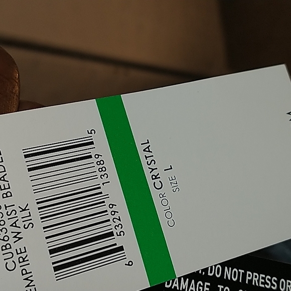 Bead Embellished Silk Midi - Picture 8 of 8